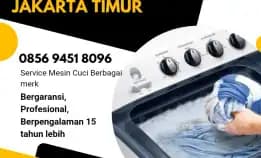 Jasa Service Mesin Cuci Daerah Pisangan Baru Jakarta Timur 0856 9451 8096