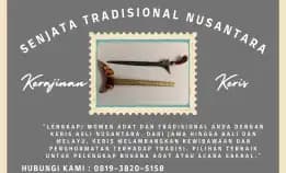 Berkarisma 0819-3820-5158 Tempat Jual Keris Jawa Pamor Udan Mas Filosofi  Sleman Bandung Kerajinan Keris