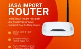 Jasa Import Router Wifi