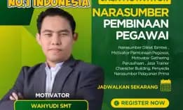 Jasa Motivator Jogja Coach Wahyudi Smt (0819-4654-8000) Motivator Lucu Indonesia