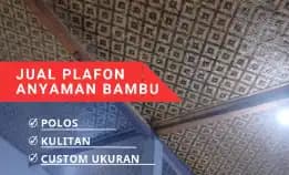 Jual Plafon Anyaman Bambu Bilik Tasikmalaya 0812,1533,5060