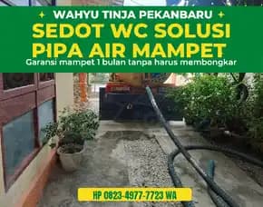 Saluran Mampet Kamar Mandi Pekanbaru