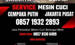 Tukang Service Mesin Cuci Panggilan Cempaka Putih Jakarta Pusat 0857 1932 2893