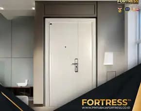 (Fortress) Pintu Plat Besi 1 Daun Di Palu